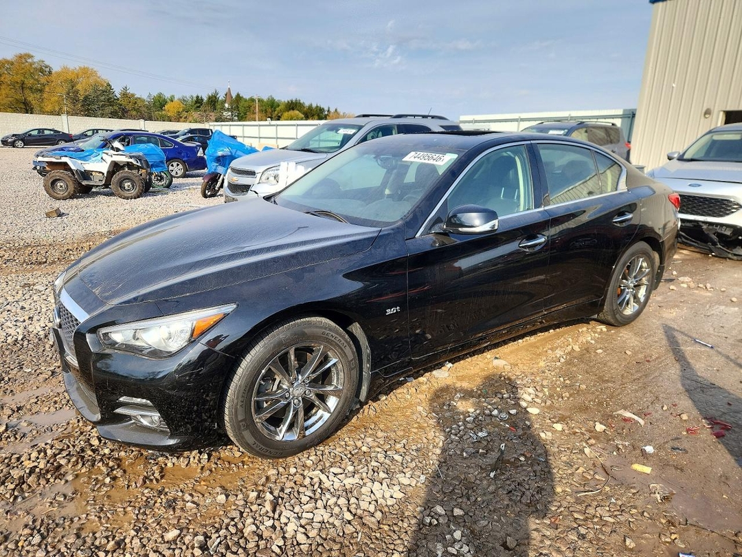 منظر 2017 INFINITI Q50 3.0T SIGNATURE EDITION، زاوية 1