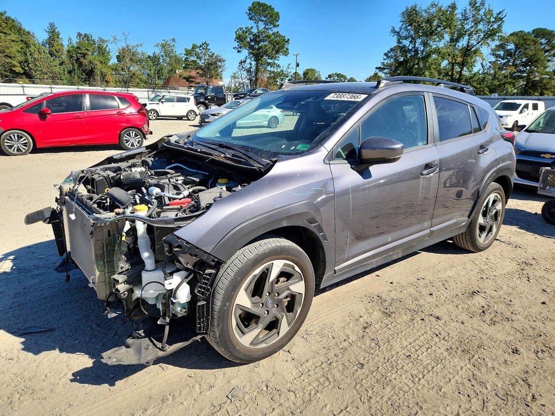 Vue de 2024 SUBARU CROSSTREK LIMITED, angle 1
