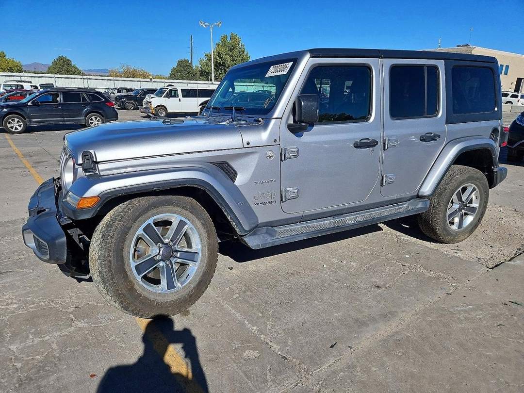 Вид 2018 JEEP WRANGLER UNLIMITED SAHARA, угол 1