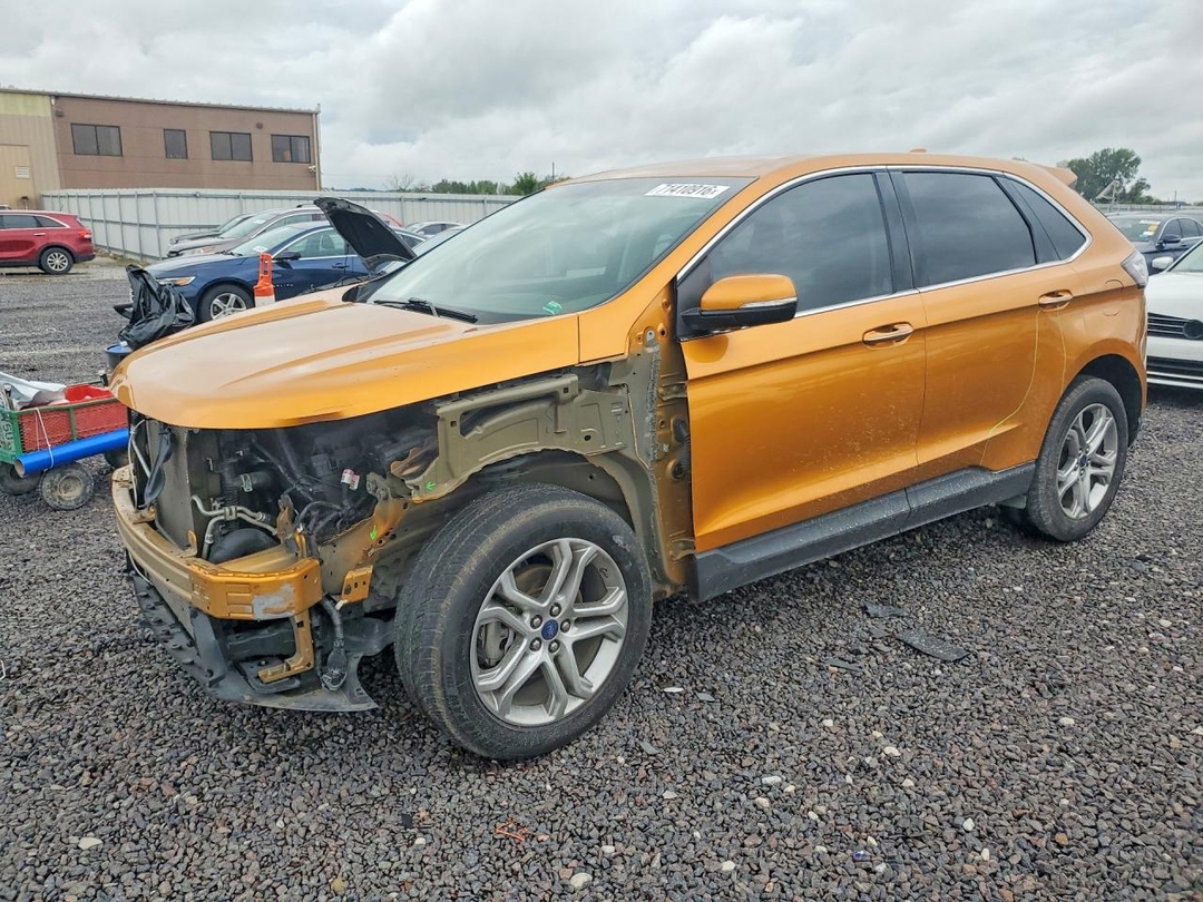 Vedere 2016 FORD EDGE TITANIUM, unghi 1