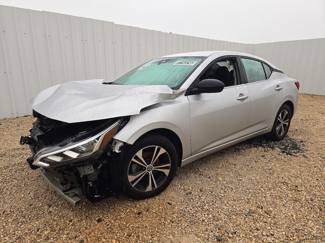 Vista de 2023 NISSAN SENTRA SV, ángulo 1