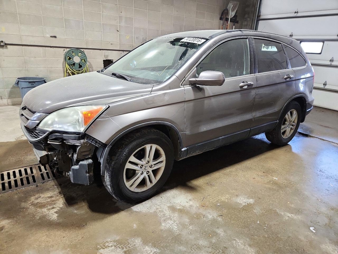 Вид 2010 HONDA CR-V EXL, угол 1