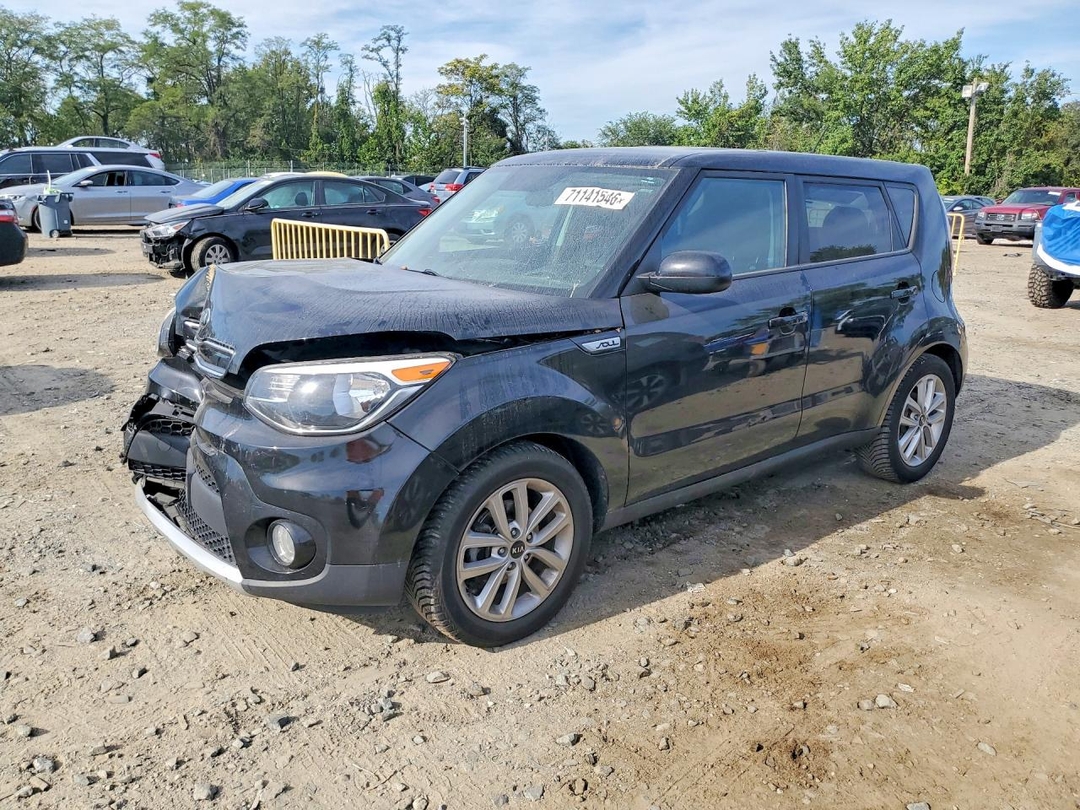 منظر 2018 KIA SOUL +، زاوية 1