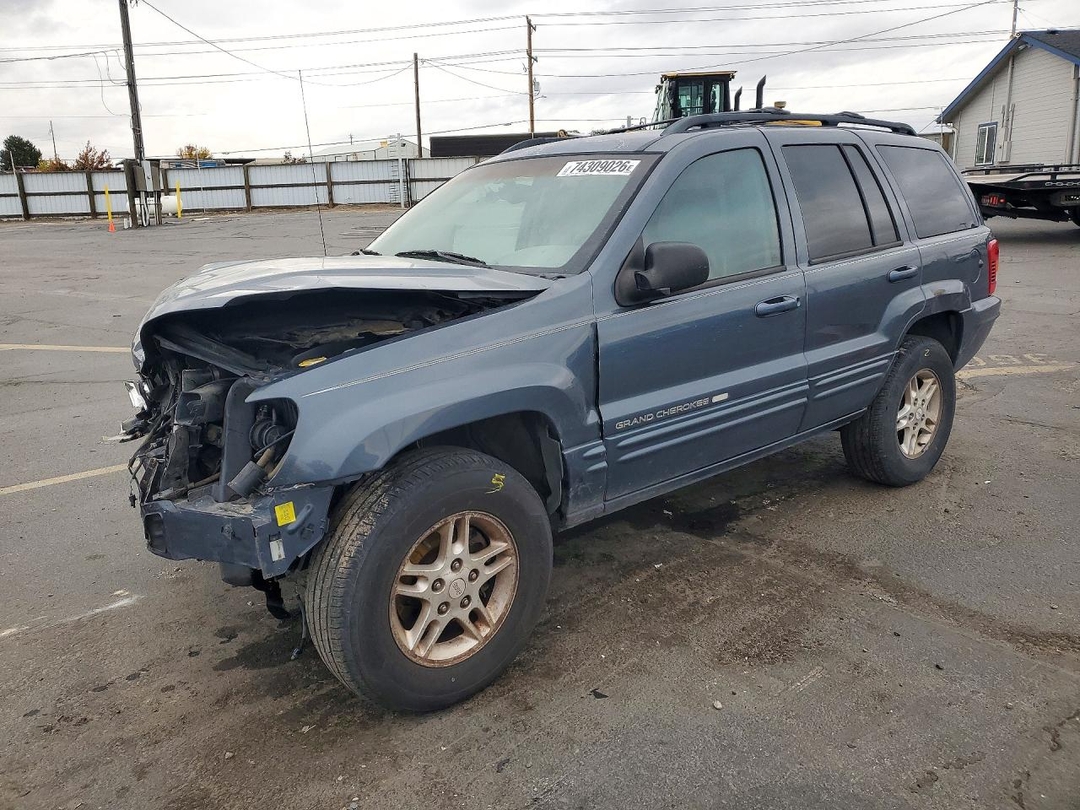 Vue de 2000 JEEP GRAND CHEROKEE LIMITED, angle 1