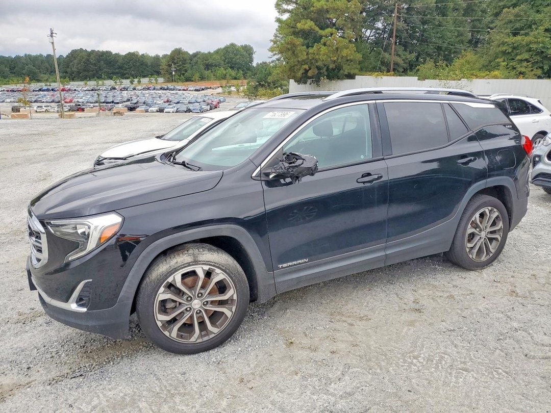 Vista de 2019 GMC TERRAIN SLT, ángulo 1