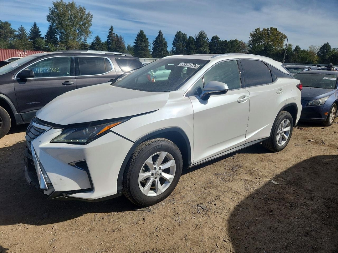 Vue de 2016 LEXUS RX 350 BASE, angle 1