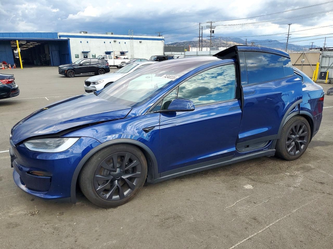 Vista de 2023 TESLA MODEL X, ángulo 1