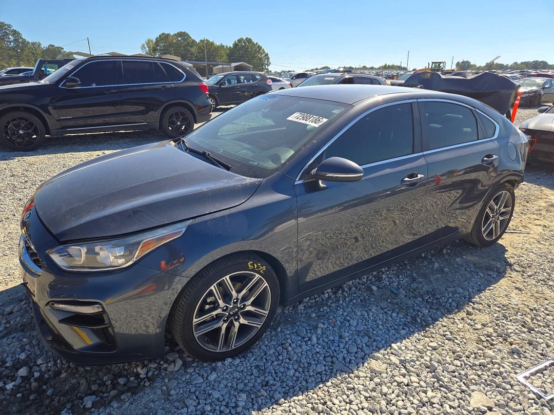 Vista de 2019 KIA FORTE EX, ángulo 1