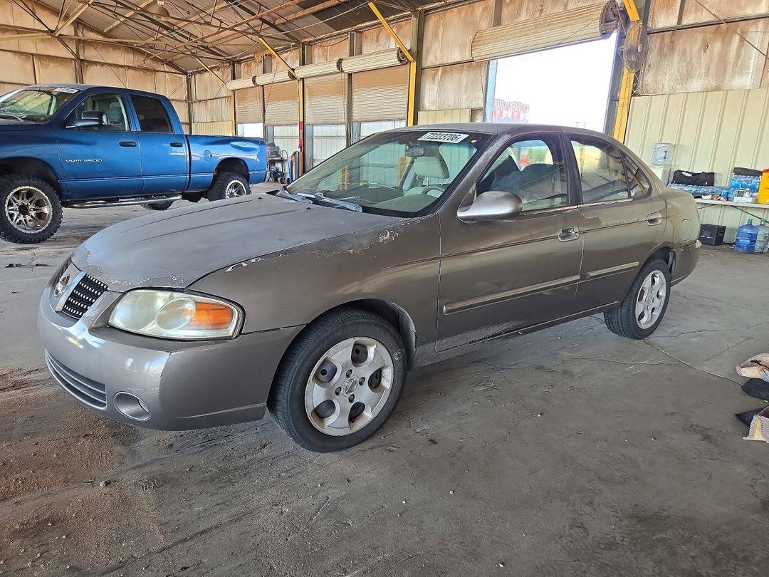 Вид 2004 NISSAN SENTRA 1.8/1.8S, угол 1