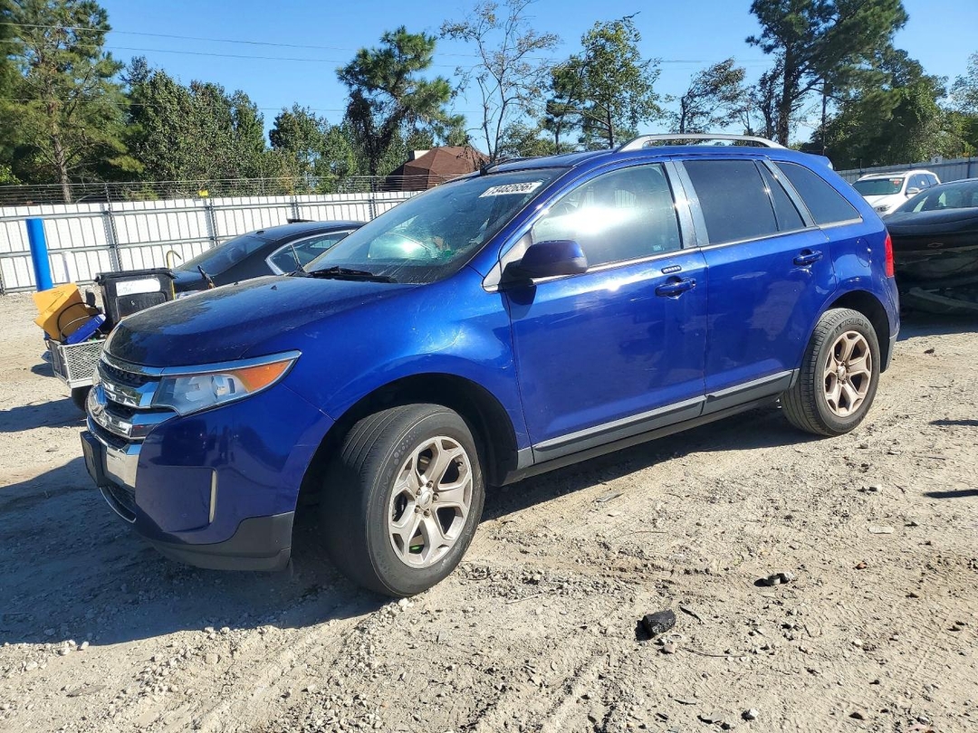 Вид 2014 FORD EDGE SEL, угол 1