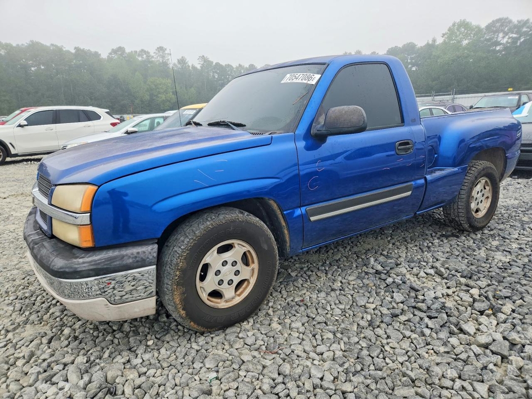 Vue de 2004 CHEVROLET SILVERADO C1500, angle 1