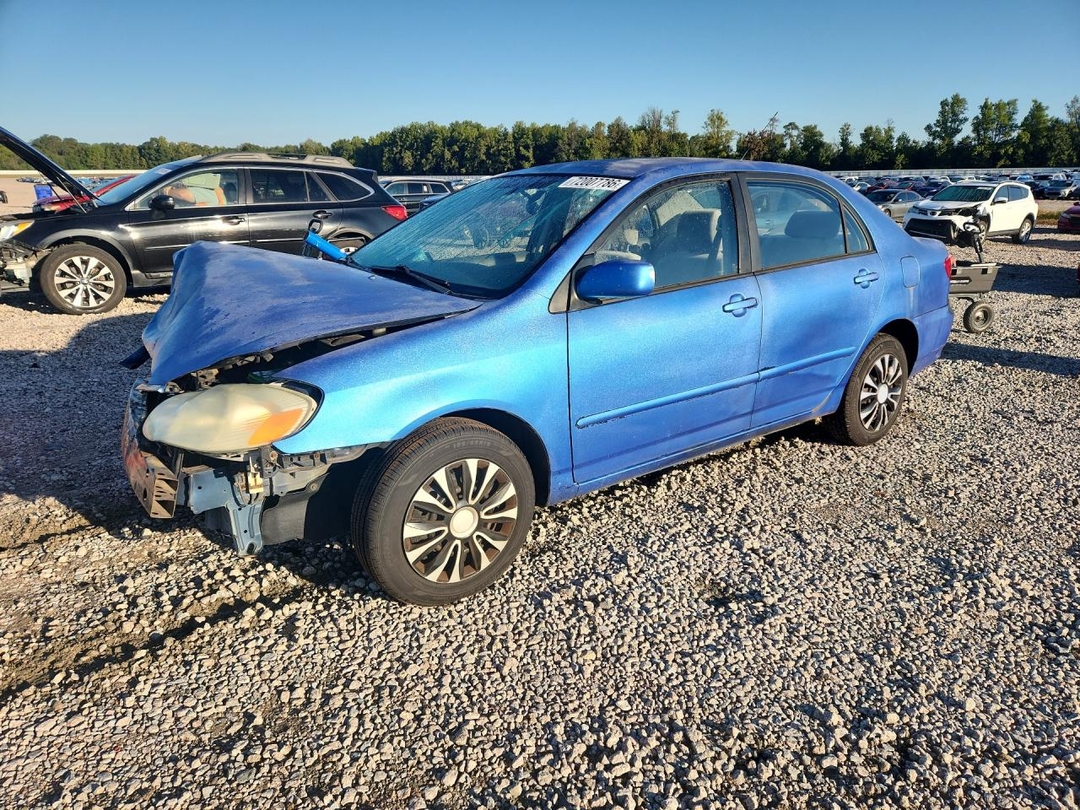 Vue de 2003 TOYOTA COROLLA LE, angle 1