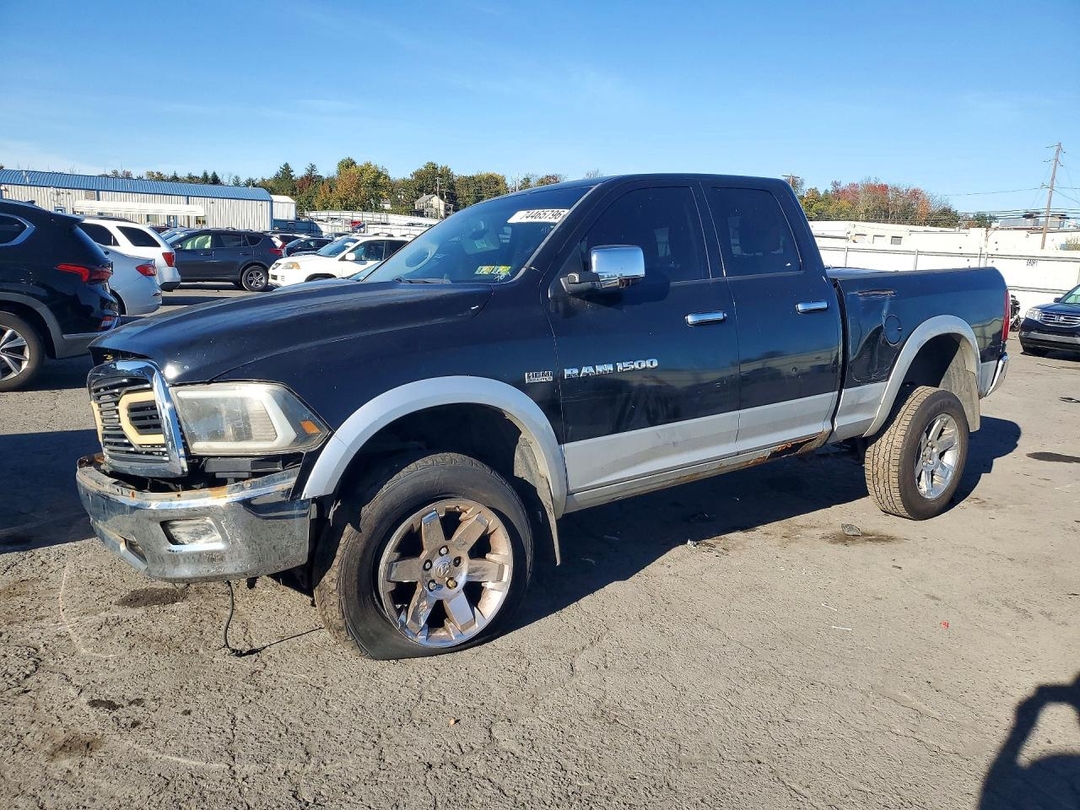 Вид 2012 DODGE RAM 1500 LARAMIE, угол 1