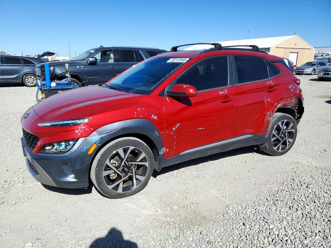 Vue de 2023 HYUNDAI KONA LIMITED, angle 1
