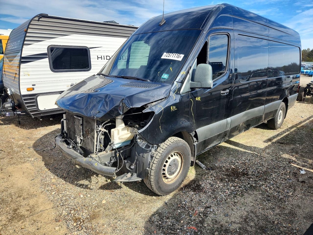منظر 2022 MERCEDES-BENZ SPRINTER 2500 DELIVERY VAN، زاوية 1