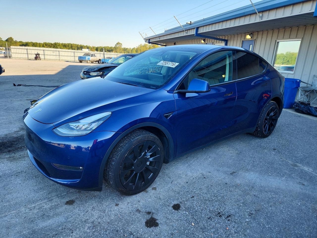 Vedere 2022 TESLA MODEL Y, unghi 1