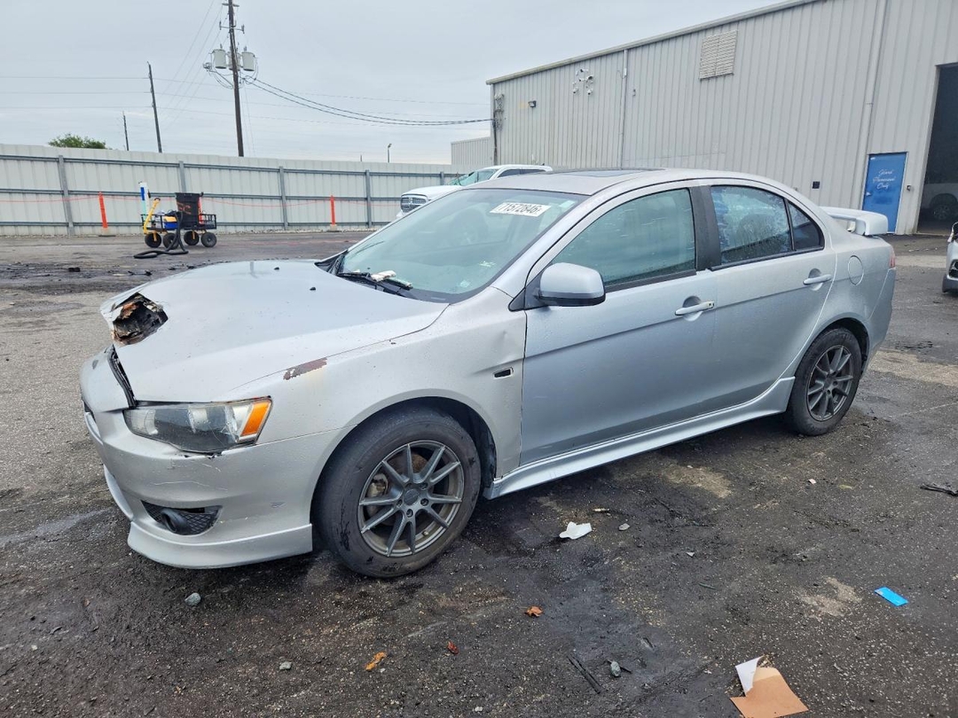 منظر 2010 MITSUBISHI LANCER ES/ES SPORT، زاوية 1