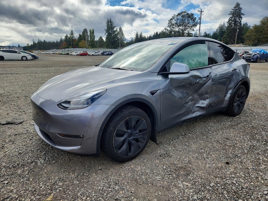 Vue de 2024 TESLA MODEL Y, angle 1