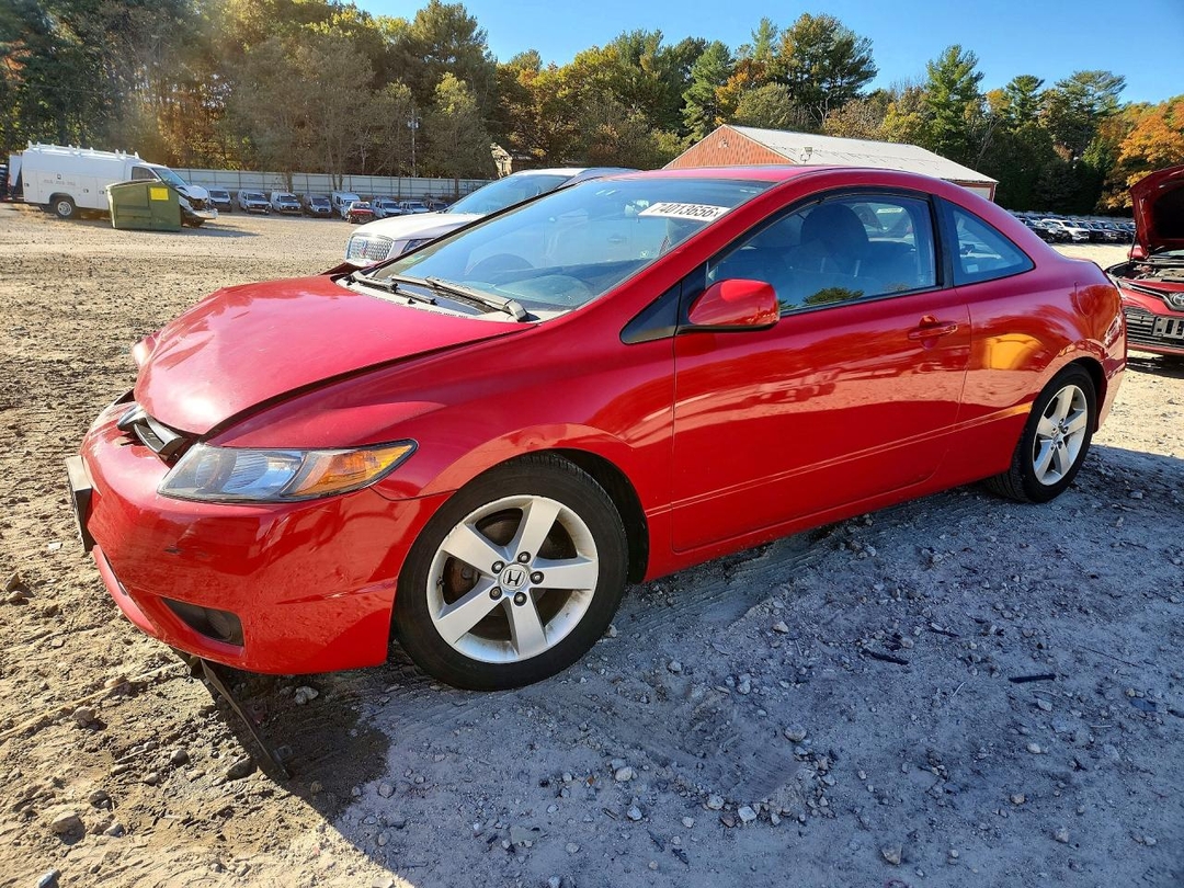 Vue de 2008 HONDA CIVIC EX, angle 1