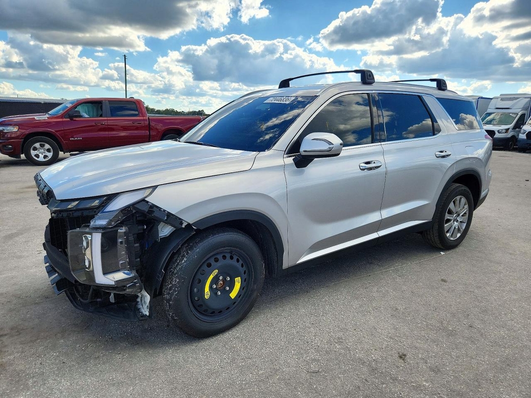 Vista de 2025 HYUNDAI PALISADE SEL, ángulo 1
