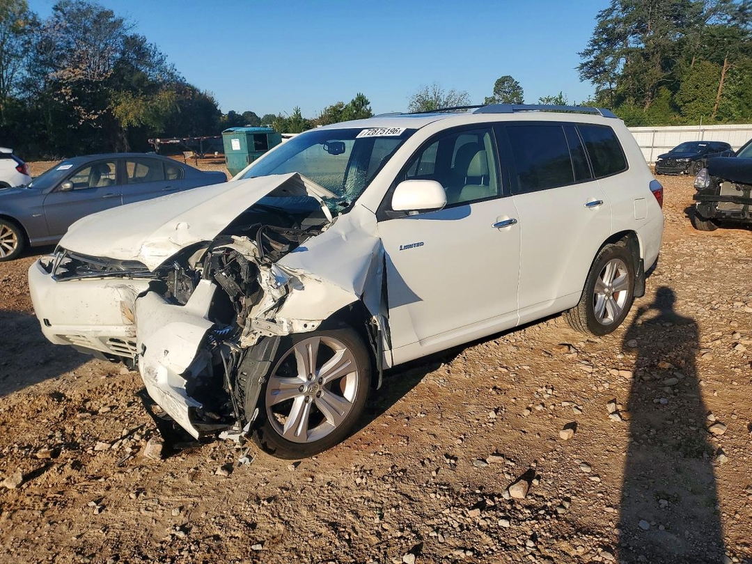 Вид 2008 TOYOTA HIGHLANDER LIMITED, угол 1