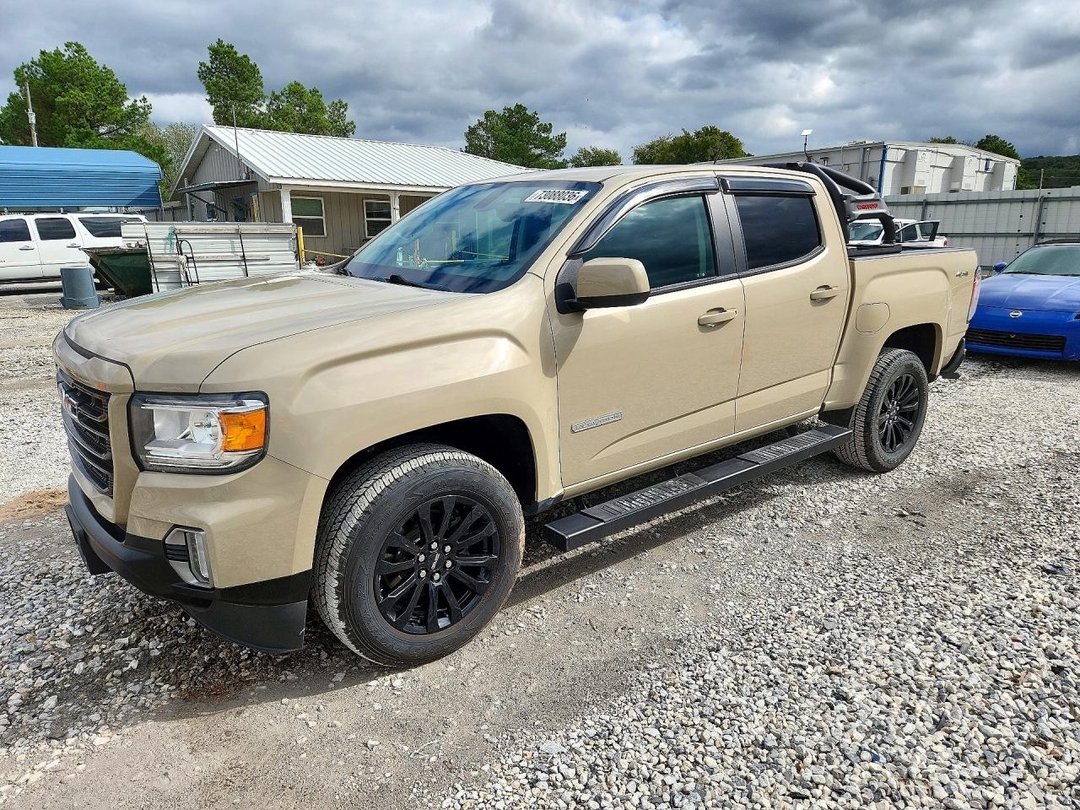 Vista de 2021 GMC CANYON ELEVATION, ángulo 1