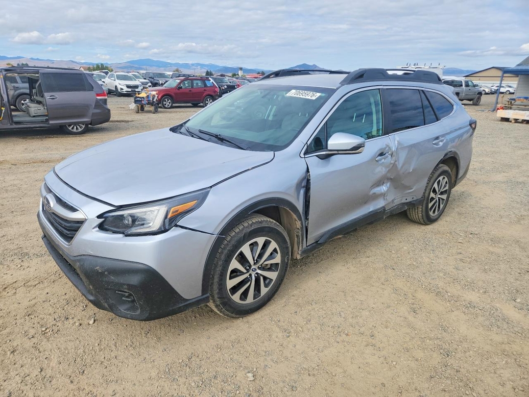 Vista de 2022 SUBARU OUTBACK PREMIUM, ángulo 1