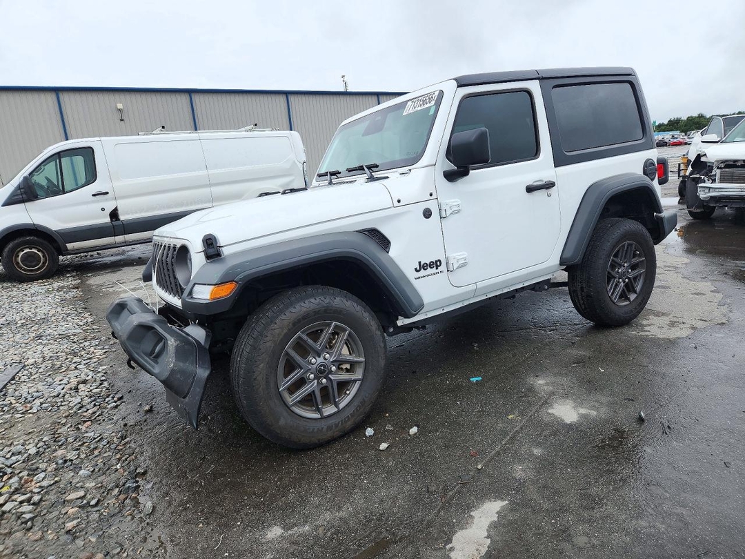 Vedere 2025 JEEP WRANGLER SPORT, unghi 1