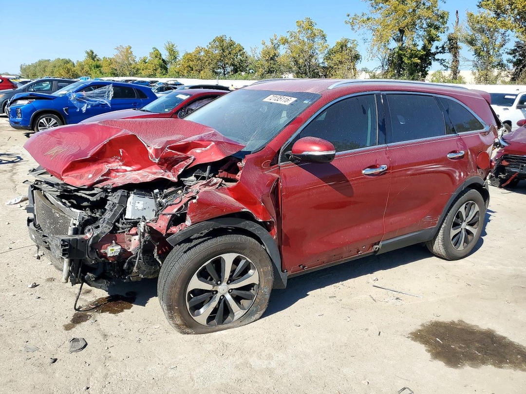 Вид 2017 KIA SORENTO EX, угол 1