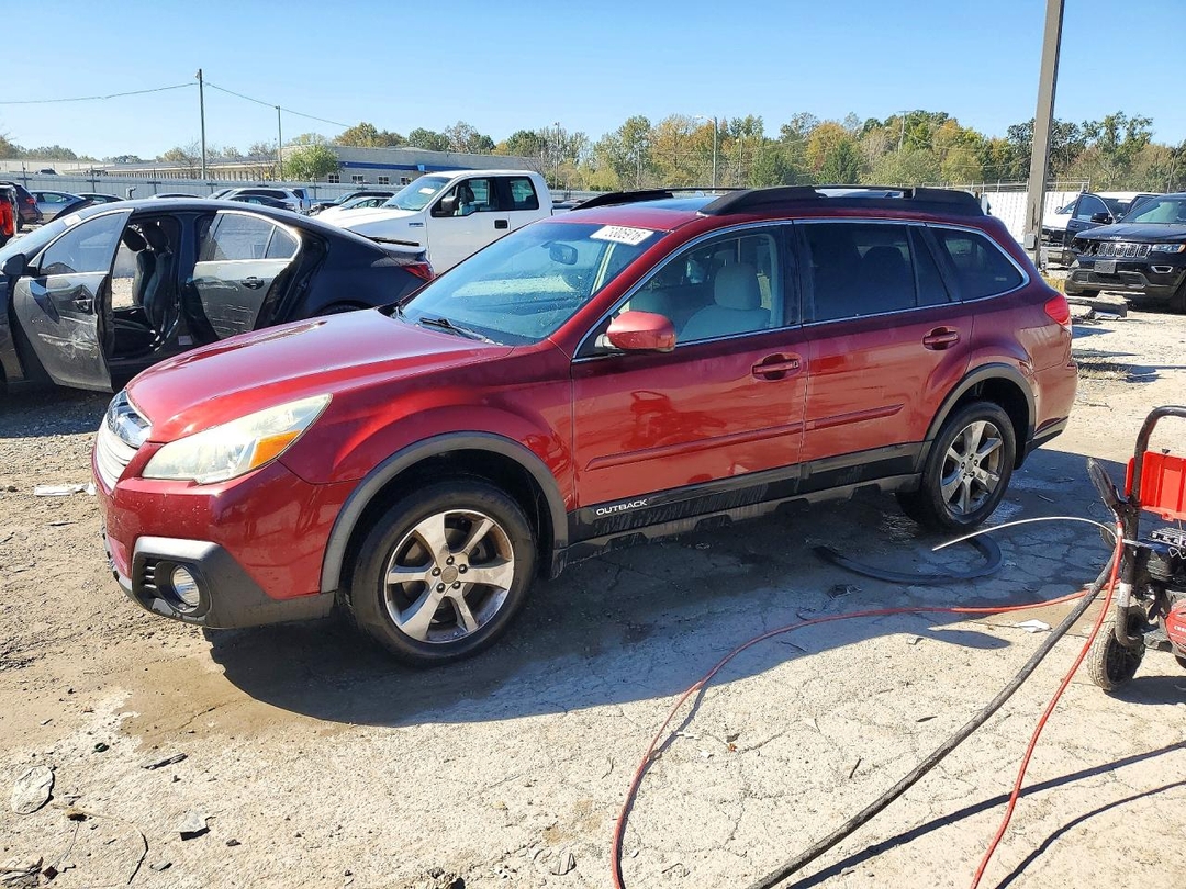 Vista de 2014 SUBARU OUTBACK 2.5I PREMIUM, ángulo 1