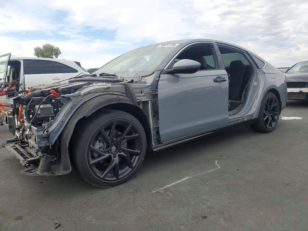 Вид 2024 HONDA ACCORD TOURING HYBRID, угол 1