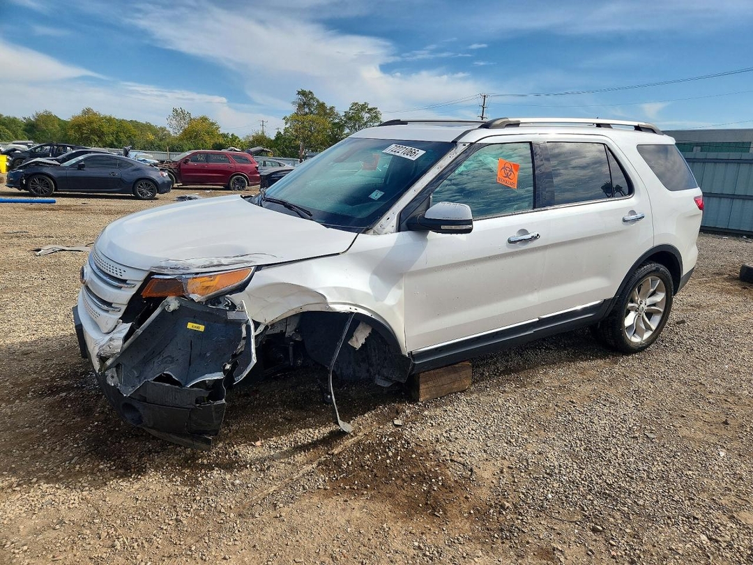 Vista de 2015 FORD EXPLORER LIMITED, ángulo 1