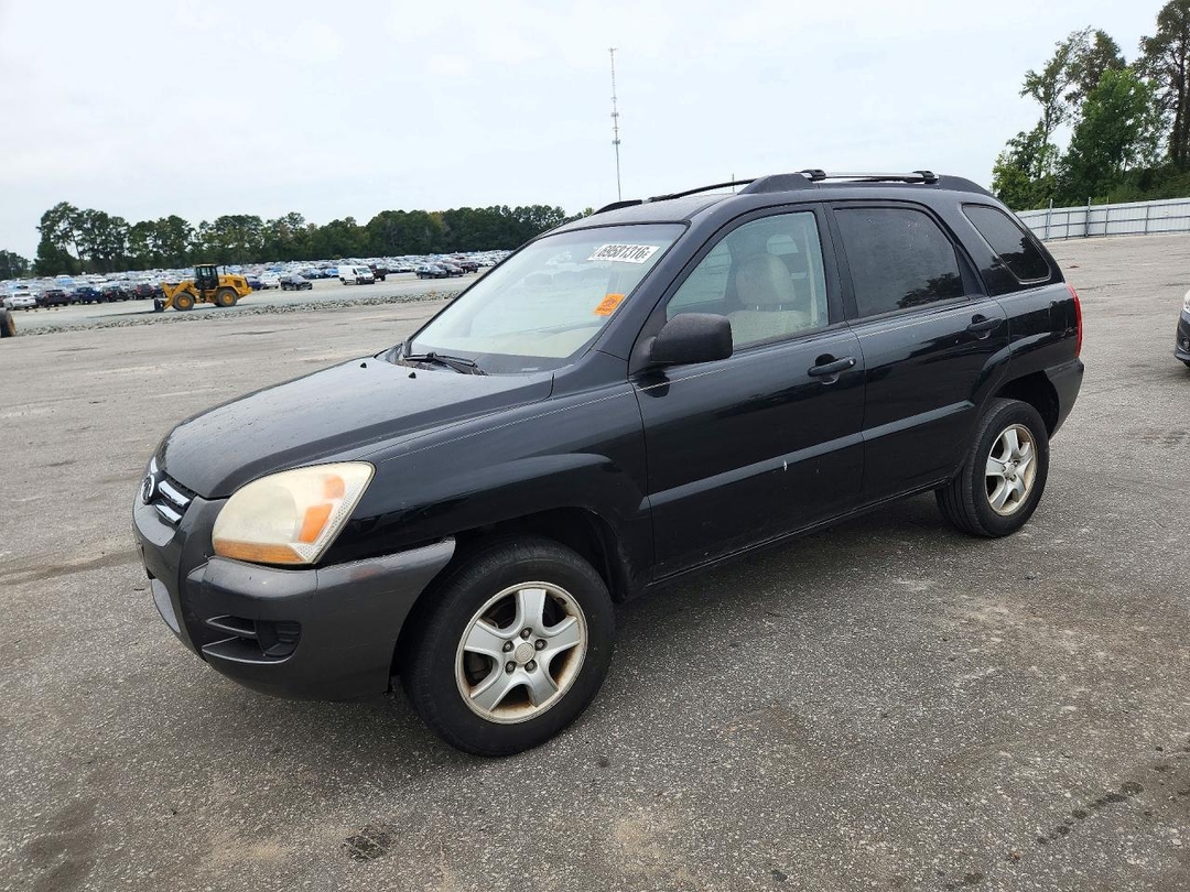 منظر 2008 KIA SPORTAGE LX، زاوية 1