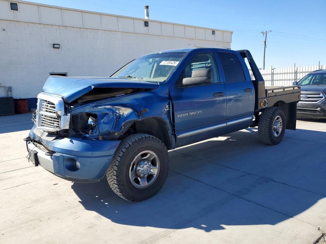 Вид 2006 DODGE RAM 3500 ST, угол 1