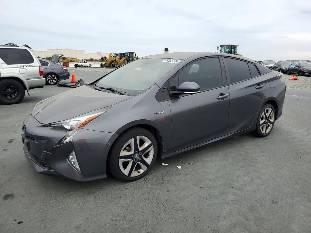 منظر 2017 TOYOTA PRIUS FOUR TOURING، زاوية 1