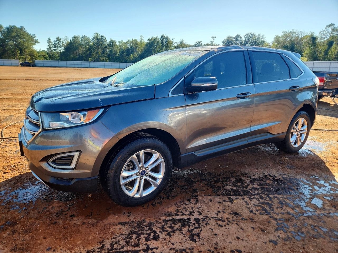 Vista de 2015 FORD EDGE SEL, ángulo 1