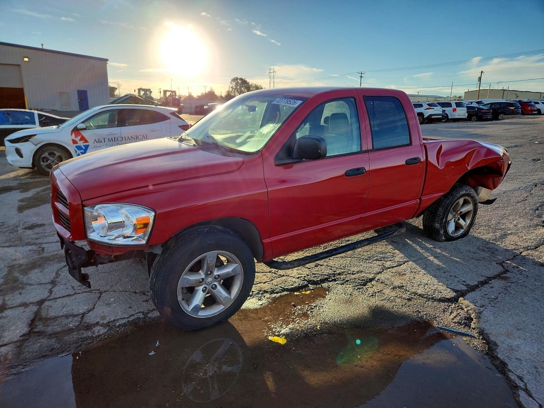 Vista de 2007 DODGE RAM 1500 ST, ángulo 1