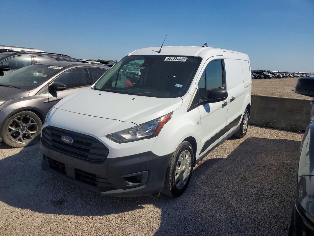 Вид 2021 FORD TRANSIT CONNECT XL, угол 1