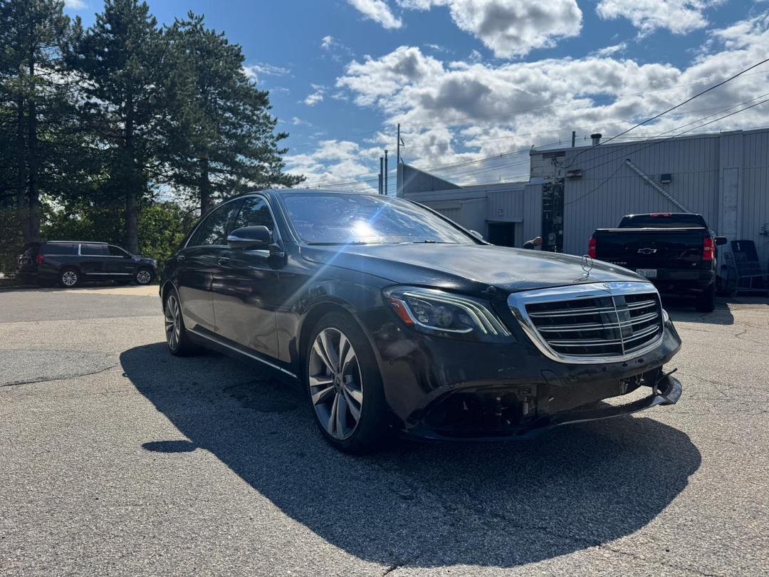 Vue de 2019 MERCEDES-BENZ S 450 4MATIC, angle 1