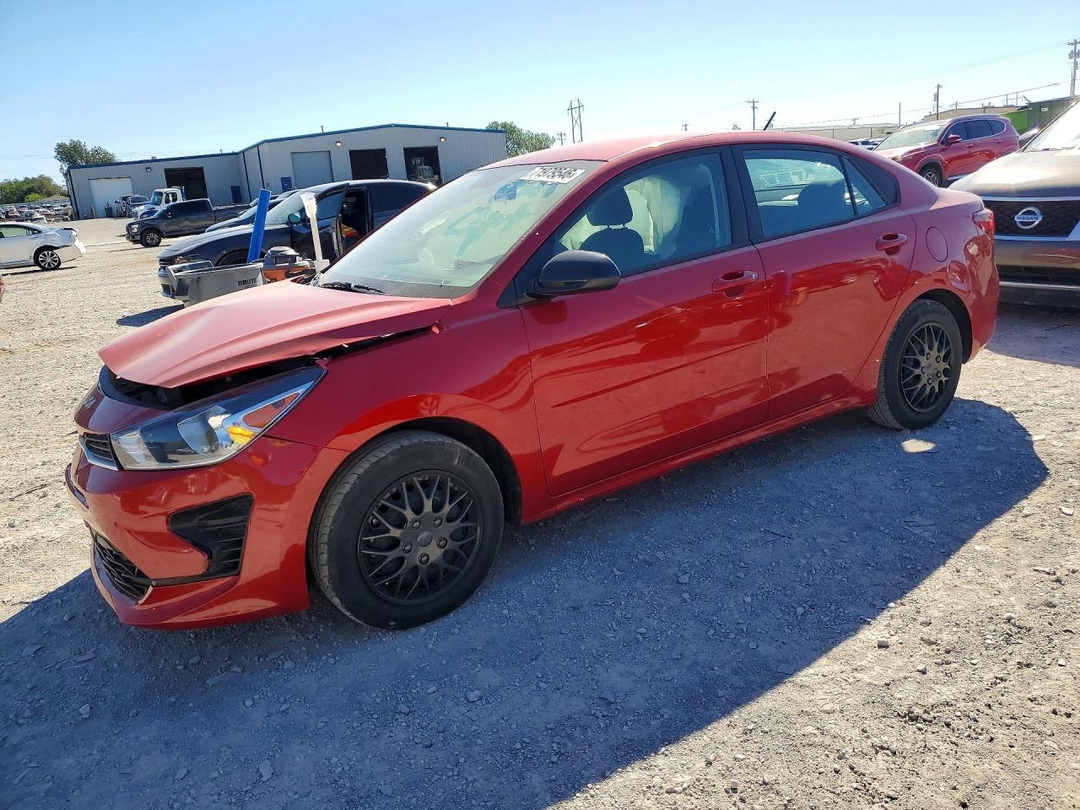 منظر 2023 KIA RIO S، زاوية 1