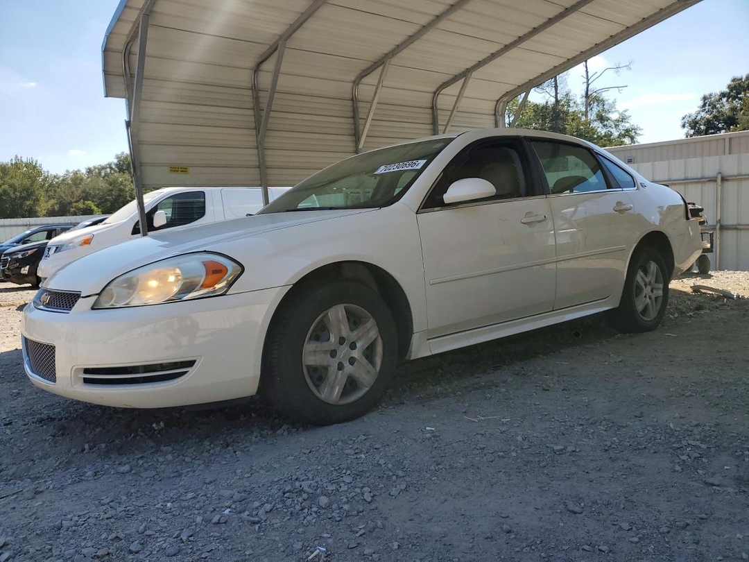 Vista de 2009 CHEVROLET IMPALA LS, ángulo 1