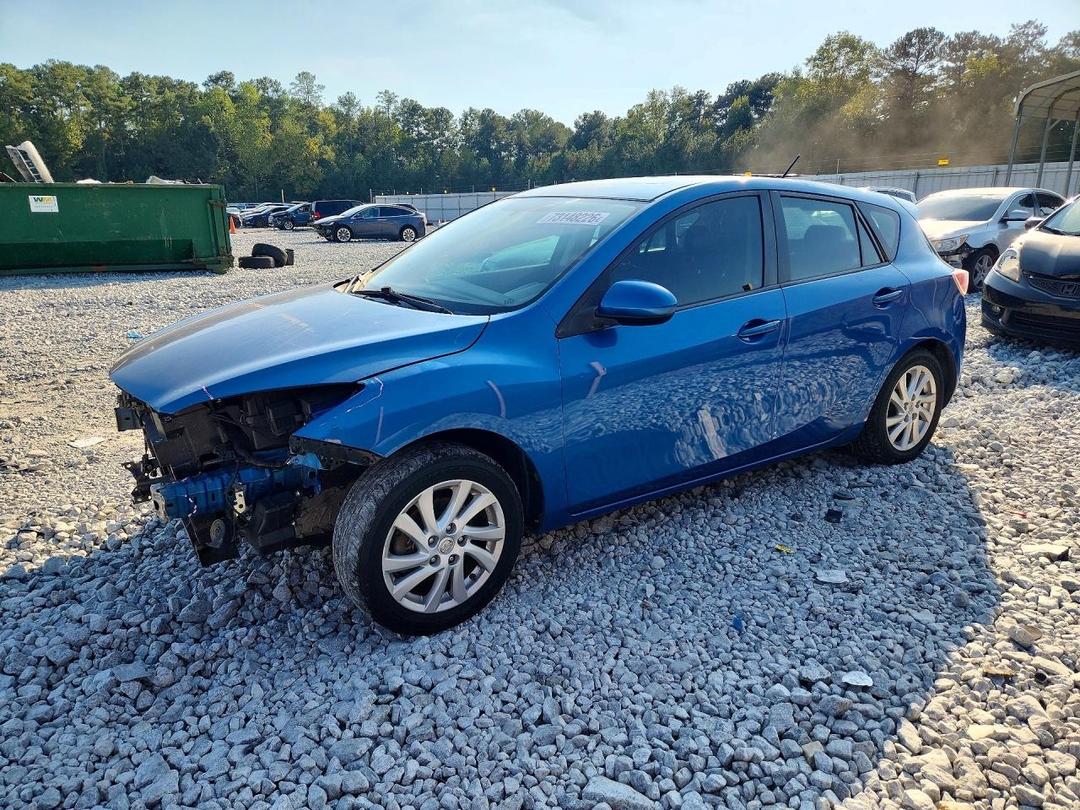 Вид 2012 MAZDA 3 I, угол 1