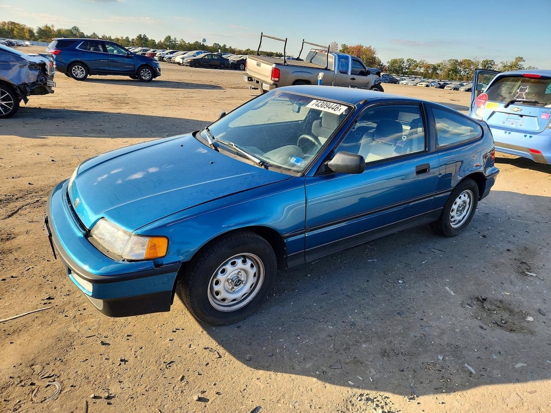 1990 HONDA CIVIC CRX DX view, angle 1