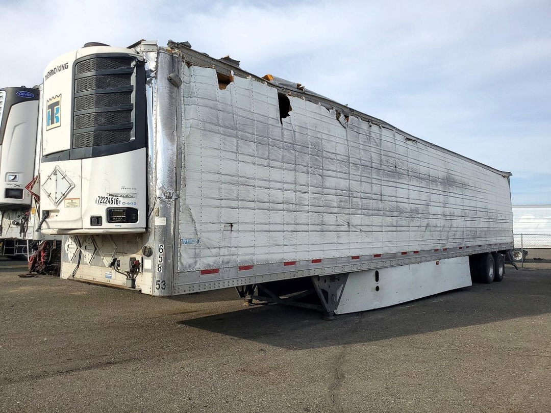 Vue de 2023 CIMC 1RBR5305 REFRIGERATED VAN TRAILER, angle 1