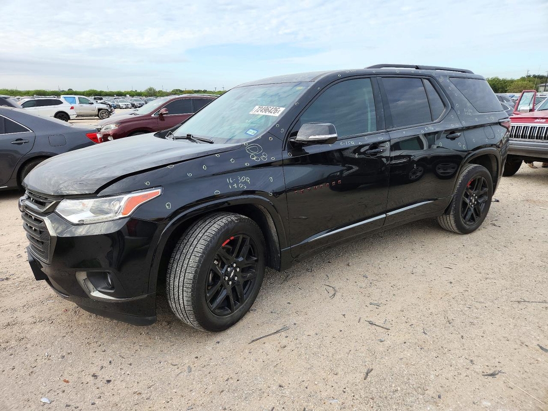 Vue de 2019 CHEVROLET TRAVERSE PREMIER, angle 1