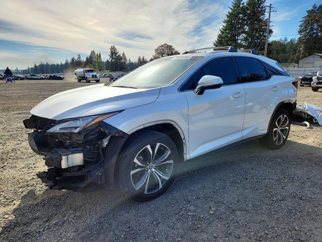 Vista de 2019 LEXUS RX 450H BASE, ángulo 1