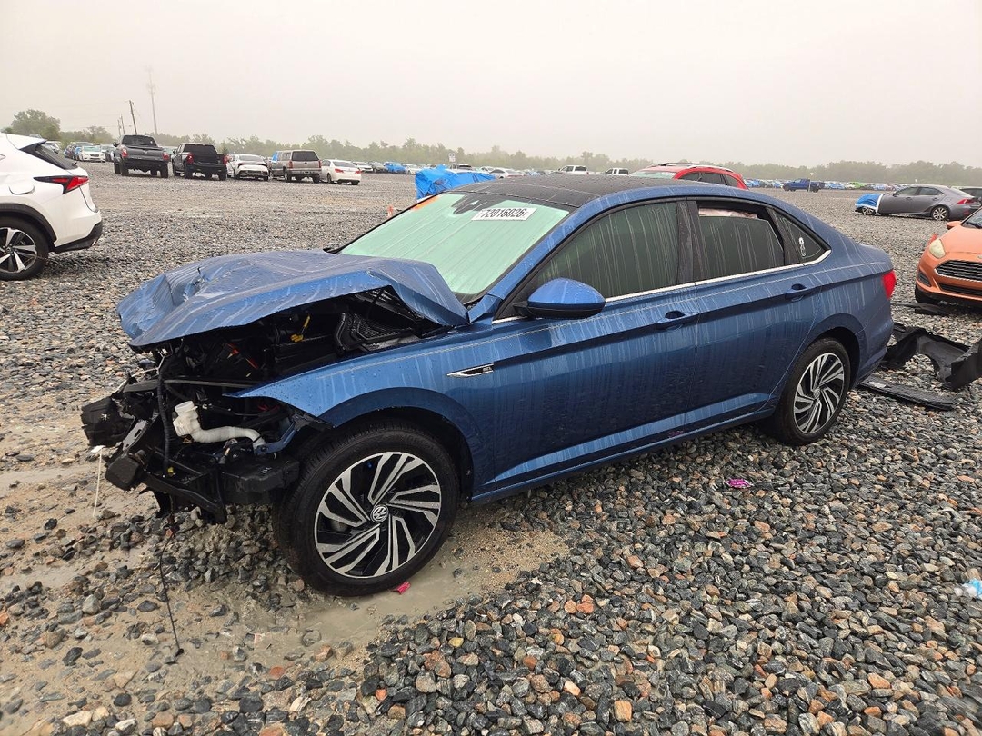 Vue de 2020 VOLKSWAGEN JETTA SEL, angle 1