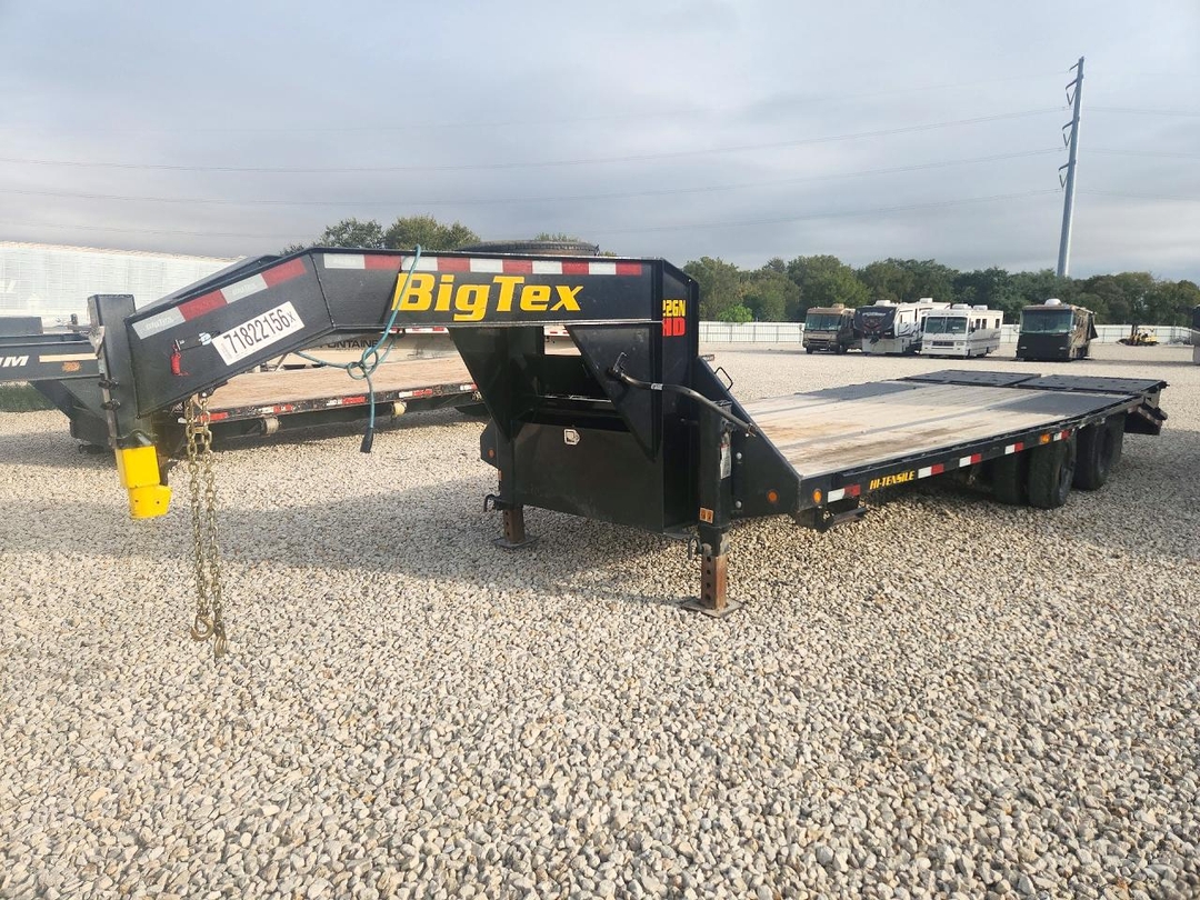 Вид 2024 BIG TEX 22GN-25D5A-MRBK EQUIPMENT TRAILER, угол 1