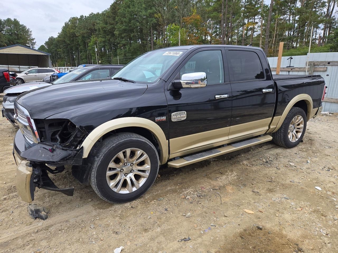 Вид 2014 RAM 1500 LONGHORN, угол 1