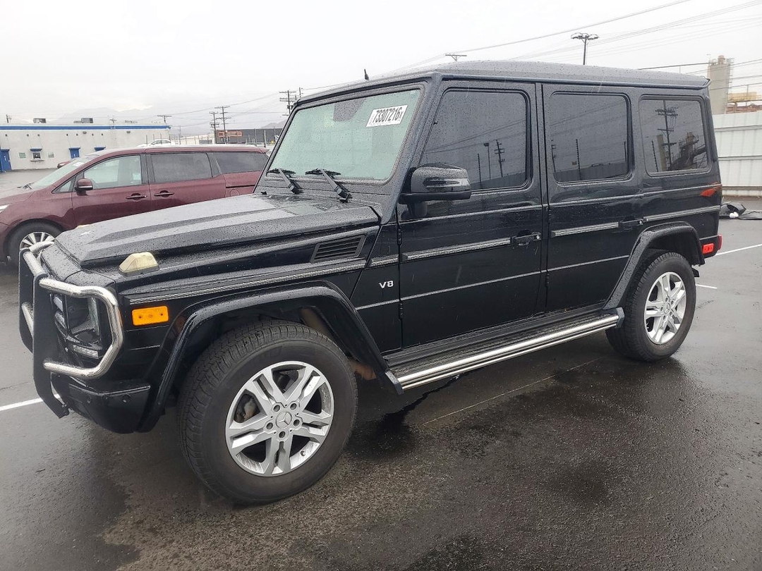 Вид 2014 MERCEDES-BENZ G 550, угол 1